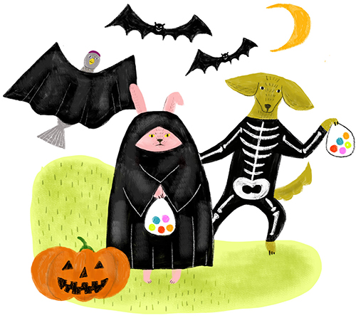 ハロウィンのイラスト