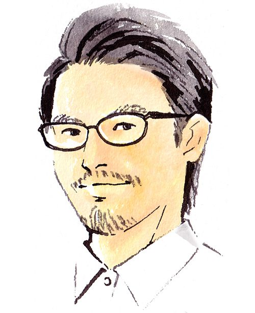 美容師さんのイラスト