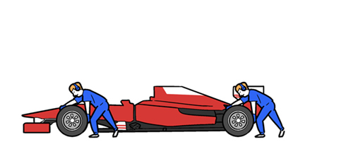 F1のイラスト