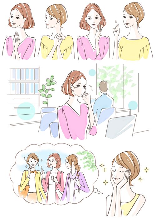 女性イラスト