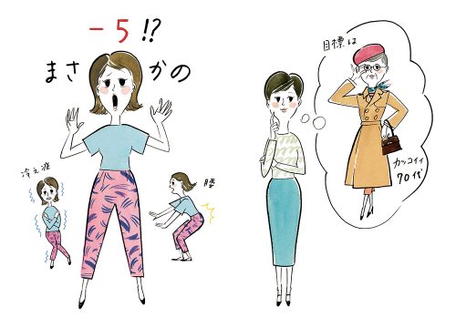 リハビリを考える女性