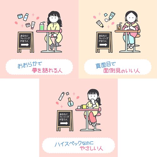 人物イラスト, 女性イラスト, カフェイラスト